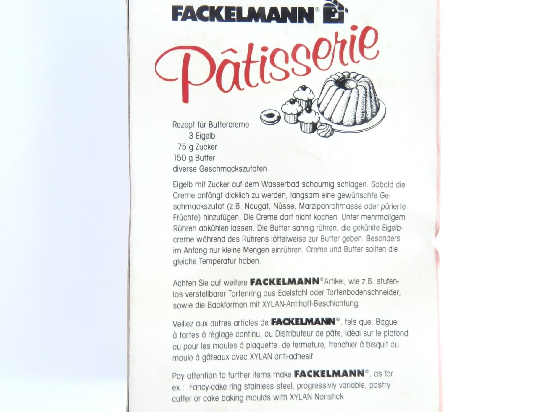 מזלף מזרק לעוגות וסופגניות, פקלמן - Fackelmann – תמונה 6