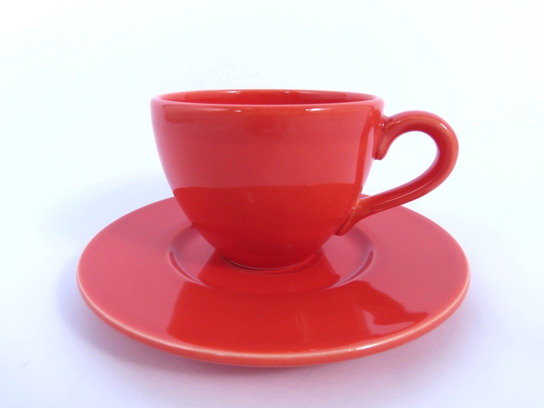 סט ספלים ותחתיות לקפה
