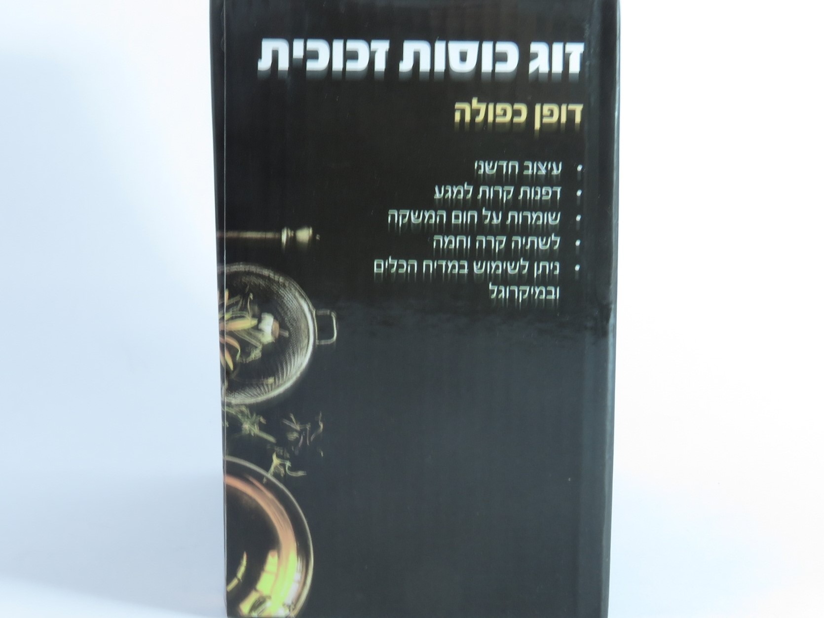 כוס מים לשתיה חמה זכוכית קפה תה (סט 2 יחידות), 380 סמ"ק, דופן כפולה – תמונה 8