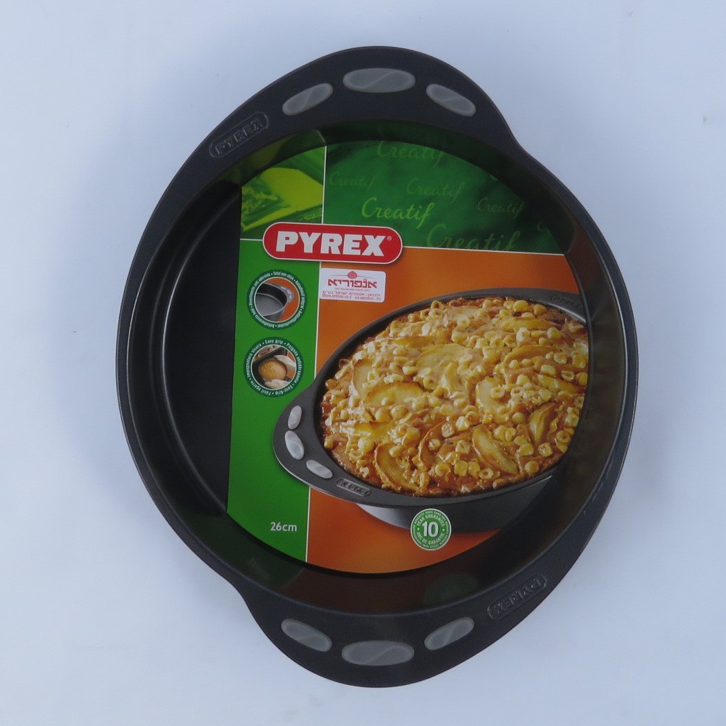 תבנית עגולה מטפלון לאפיה, פיירקס - Pyrex
