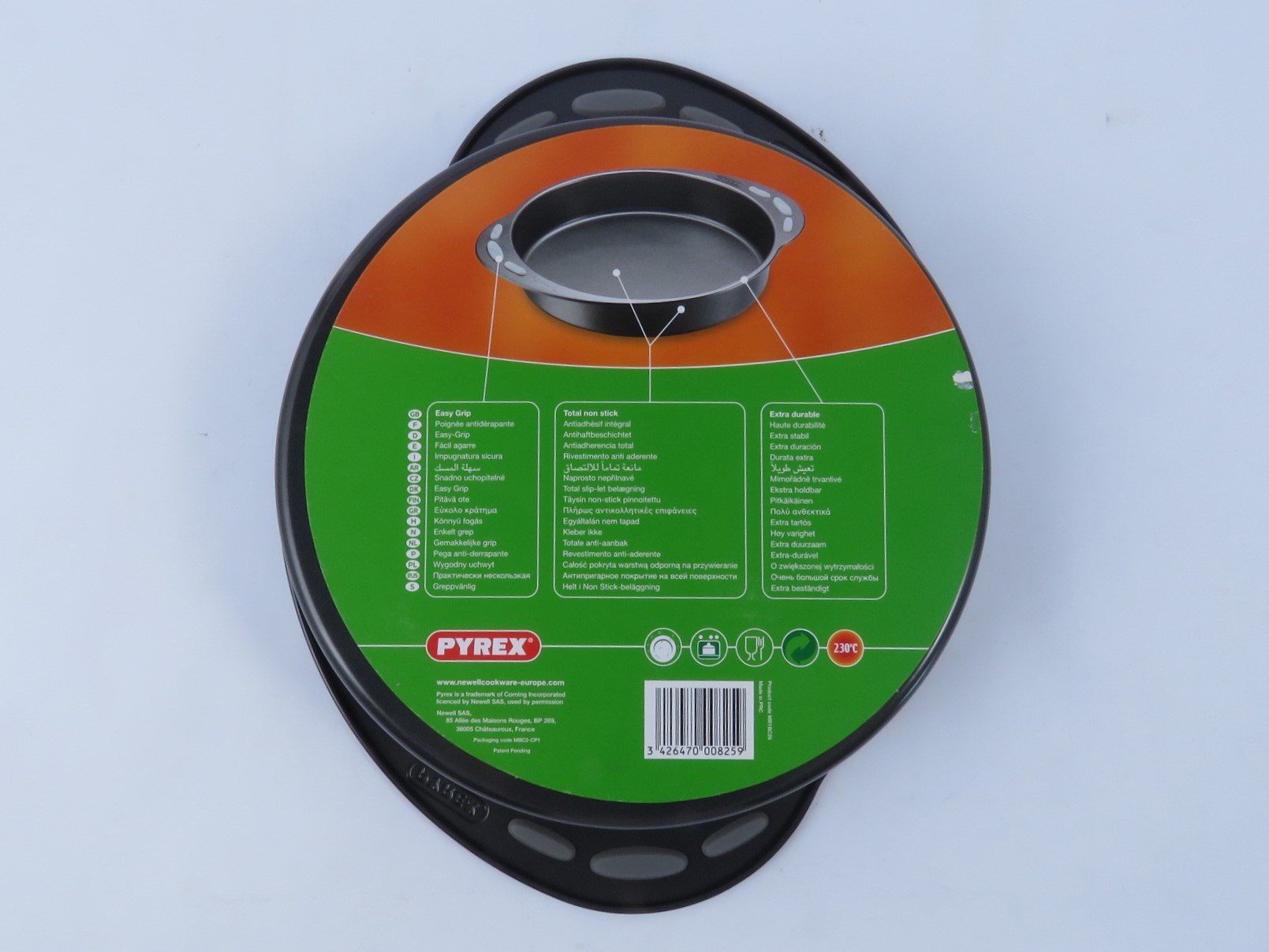 תבנית עגולה מטפלון לאפיה, פיירקס - Pyrex – תמונה 6