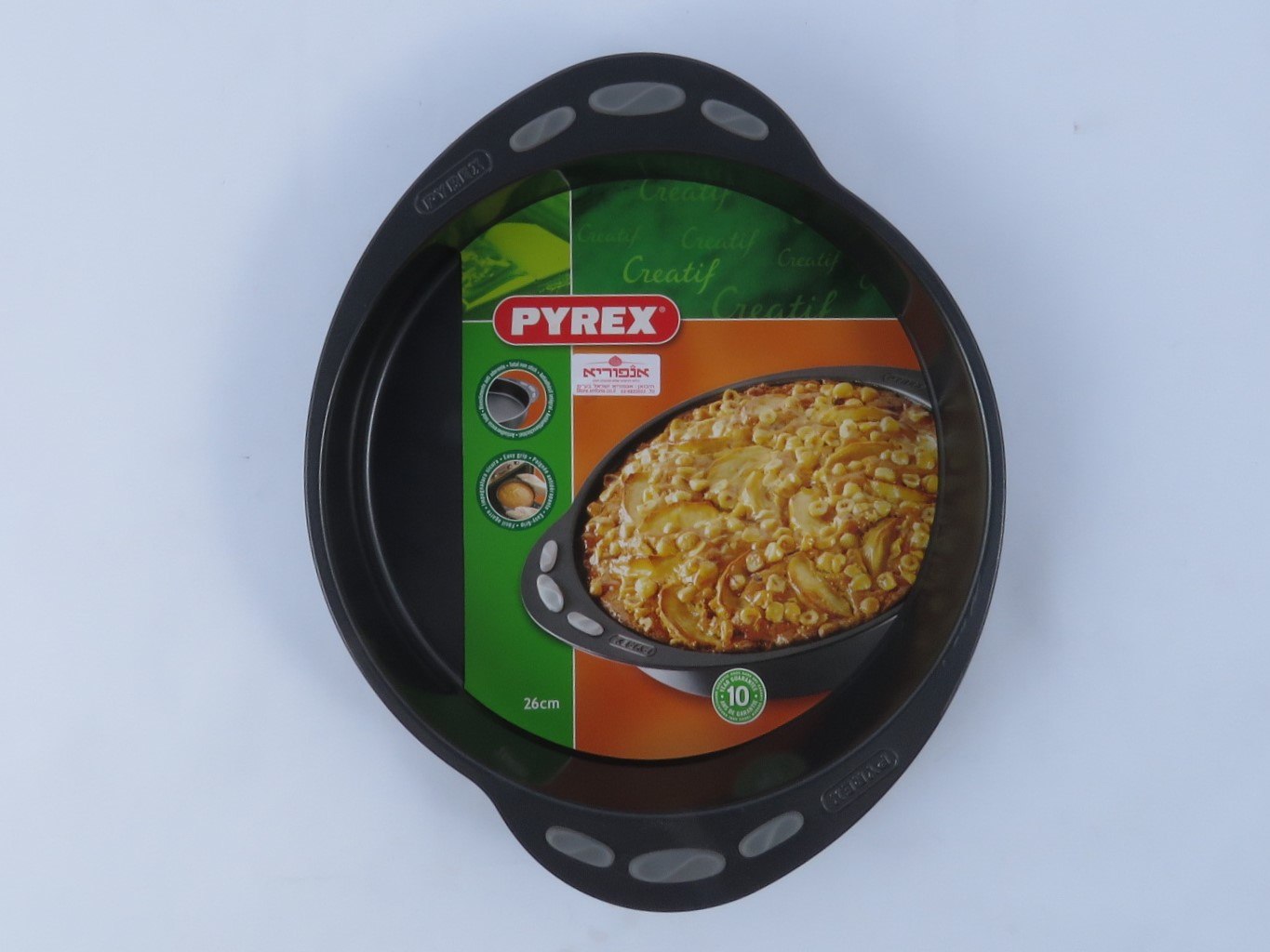 תבנית עגולה מטפלון לאפיה, פיירקס - Pyrex – תמונה 5