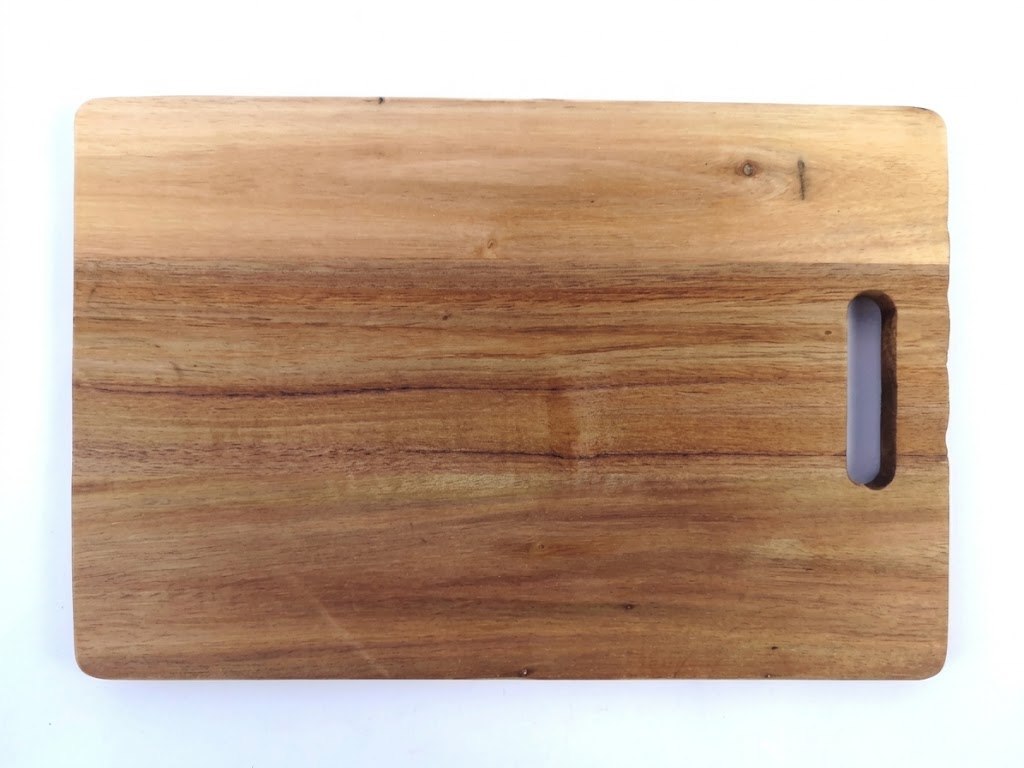 קרש חיתוך מלבני עץ אקשיה, 36X24X1.5 ס"מ – תמונה 5